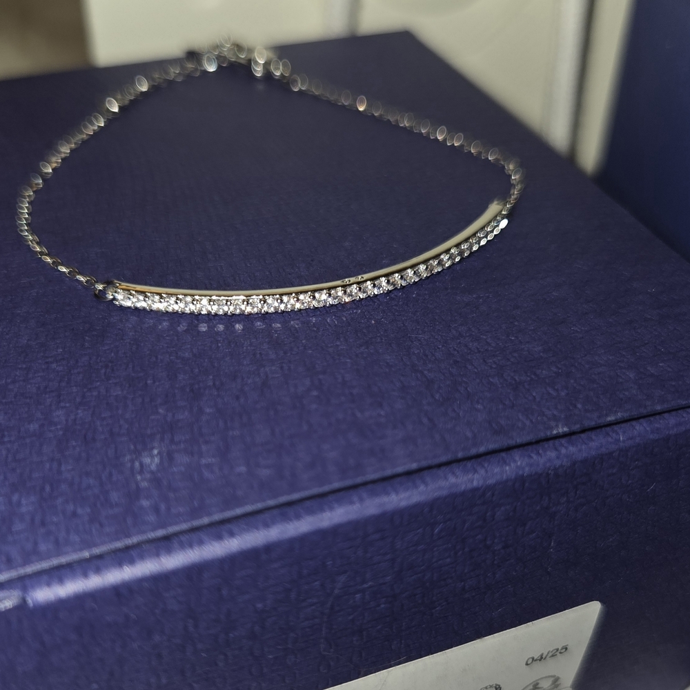 Swarovski Only bracelet White, Rhodium plated - Picture 5 of 10